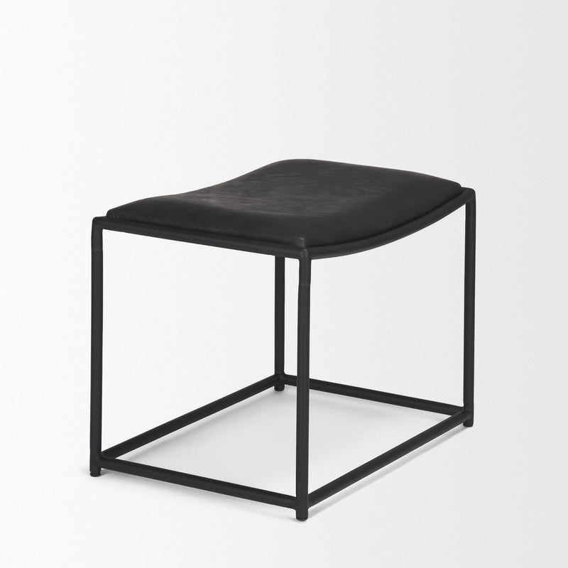 media image for Taniel Leather Stool Mercana Mer 70823 5 257