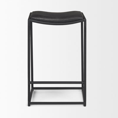 product image for Taniel Leather Seat Bar Counter Stool Mercana Mer 70824 18 62