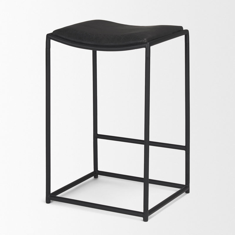 media image for Taniel Leather Seat Bar Counter Stool Mercana Mer 70824 7 235