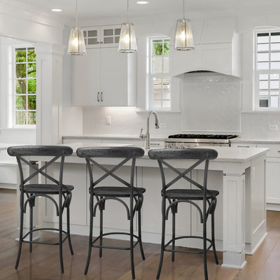 product image for Etienne Wood Seat Bar Counter Stool Mercana Mer 68513 41 93