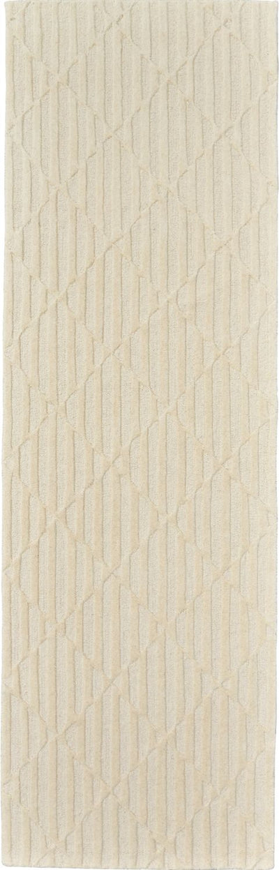 product image for Colter Hand Woven Ivory and Cream Rug by BD Fine Flatshot Image 1 67