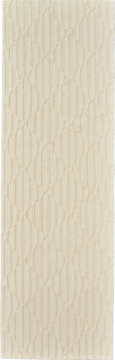 media image for Colter Hand Woven Ivory and Cream Rug by BD Fine Flatshot Image 1 289