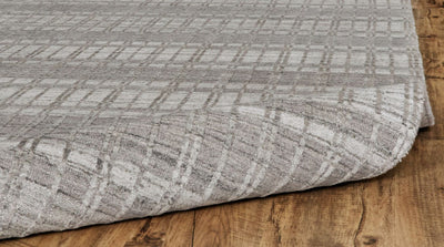 product image for Odami Hand Woven Light Gray and Warm Rug by BD Fine Roll Image 1 48