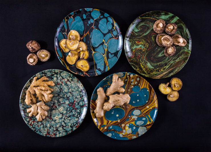 Set of 4 Austen Dinner Plates design by Siren Song