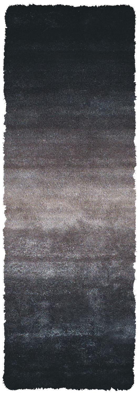 media image for Freya Hand Tufted Black and Gray Rug by BD Fine Flatshot Image 1 286