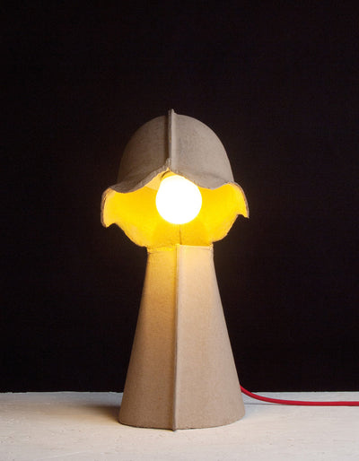 product image of egg of columbus table carton lamp design by seletti 1 550