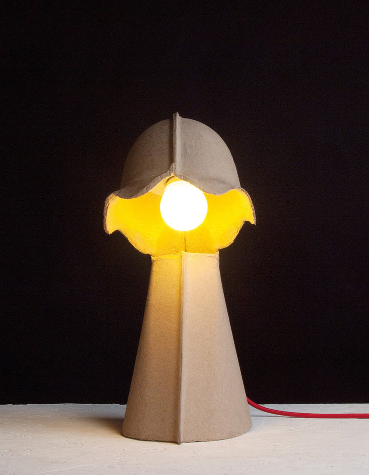 egg of columbus table carton lamp design by seletti 1