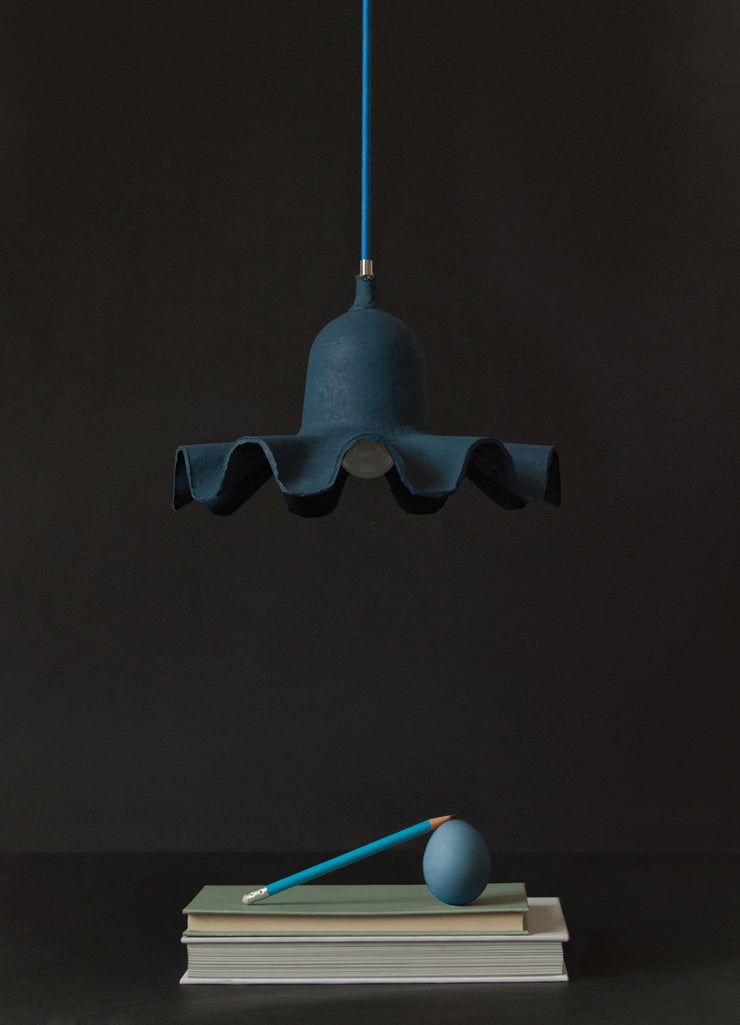 egg of columbus suspended carton lamp in dark grey design by seletti 1