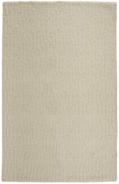 product image of Colter Hand Woven Ivory and Cream Rug by BD Fine Flatshot Image 1 578