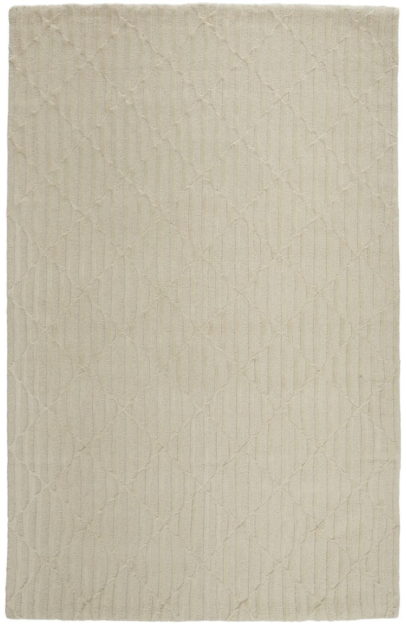 media image for Colter Hand Woven Ivory and Cream Rug by BD Fine Flatshot Image 1 24