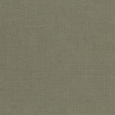 product image of Sample Faux Grasscloth Plain Textured Wallpaper in Olive Green/Gold 582