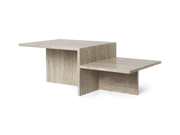 Distinct Coffee Table in Travertine by Ferm Living