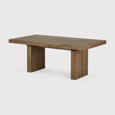 product image for Double Extendable Dining Table 7 45