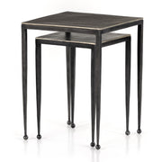 dalston nesting end tables in antique brown 16