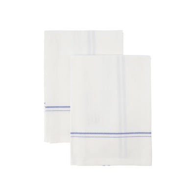 product image of amow white blue tea towels by nicolas vahe 104030400 1 583