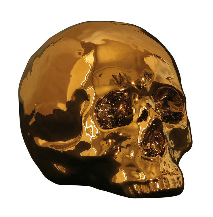 Limited Gold Edition Skull design by Seletti