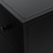 belmont 8 drawer metal dresser in dark metal 7