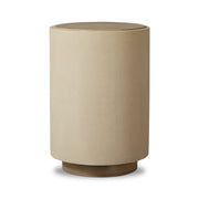 crosby side table in charcoal shagreen 6