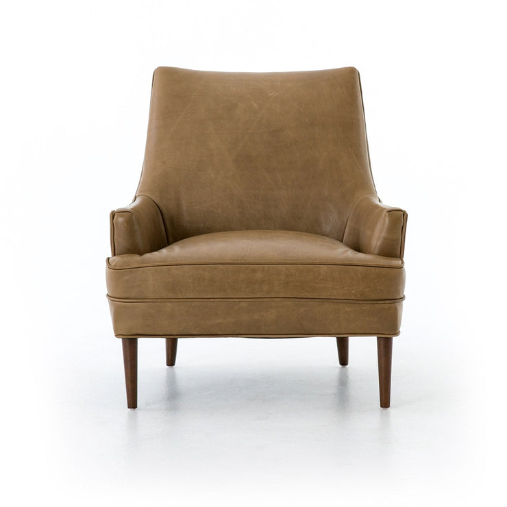 danya chair in noble platinum by Four Hands 9