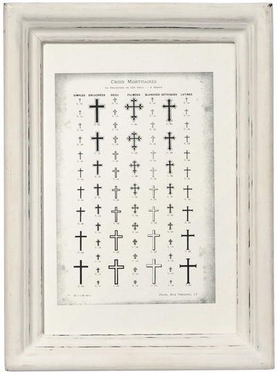 product image for wooden white frame narrow small design by puebco 2 47