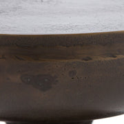 cruz end table in antique rust 3