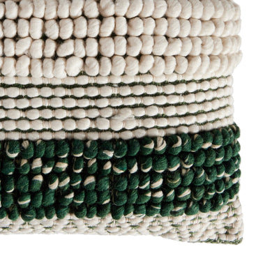 product image for textured stripe pillow set green white by Four Hands 106840 003 6 34