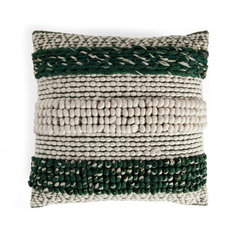 media image for textured stripe pillow set green white by Four Hands 106840 003 1 276