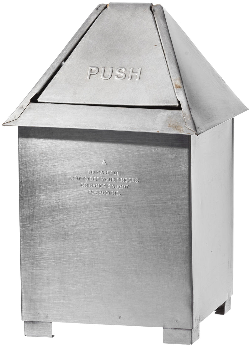 media image for table top dust bin natural design by puebco 1 287