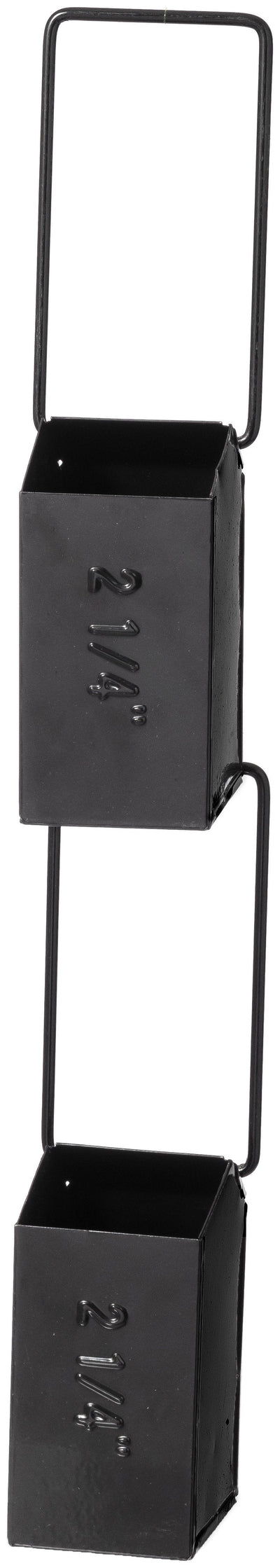 product image for hanging tool storage box narrow black design by puebco 8 28