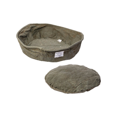 product image for large vintage tent fabric pet bed design by puebco 3 53