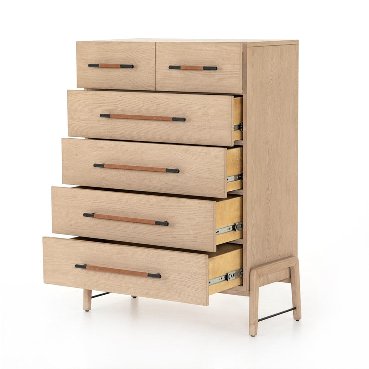 rosedale 6 drawer tall dresser by Four Hands 3