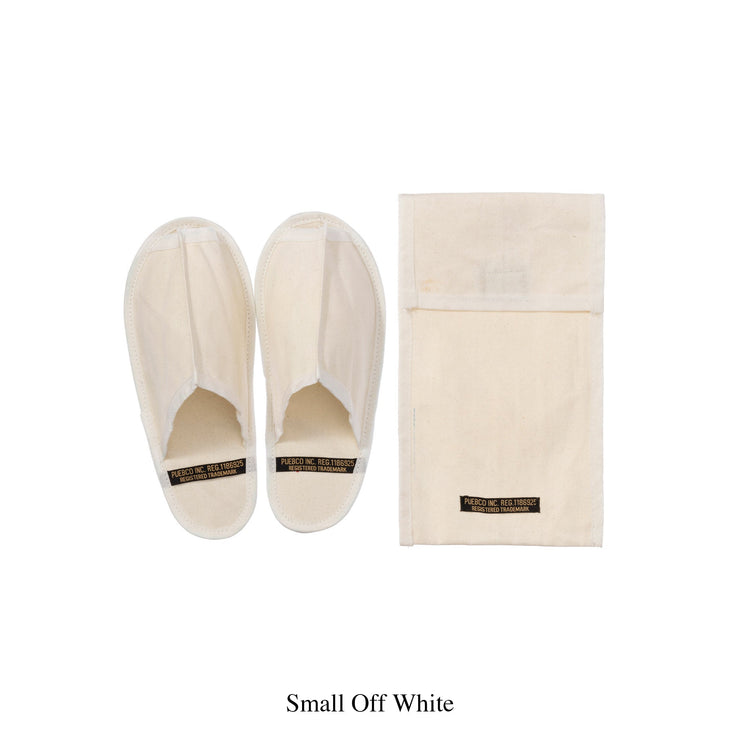 waxed canvas portable slipper large off white design by puebco 3