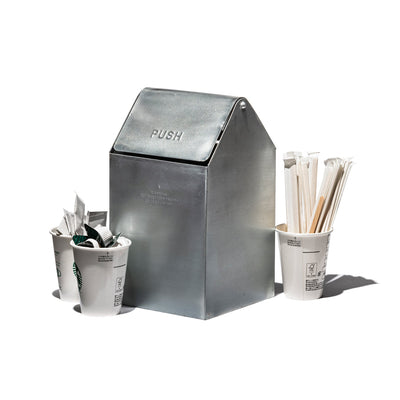 product image for countertop dustbin design by puebco 1 24