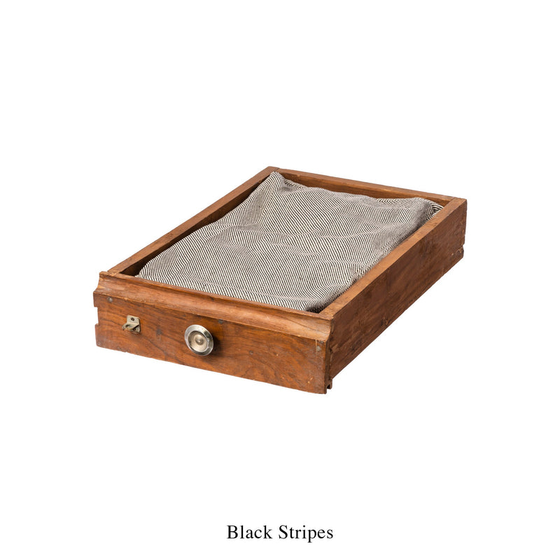 media image for vintage drawer pet bed navy blue design by puebco 2 231