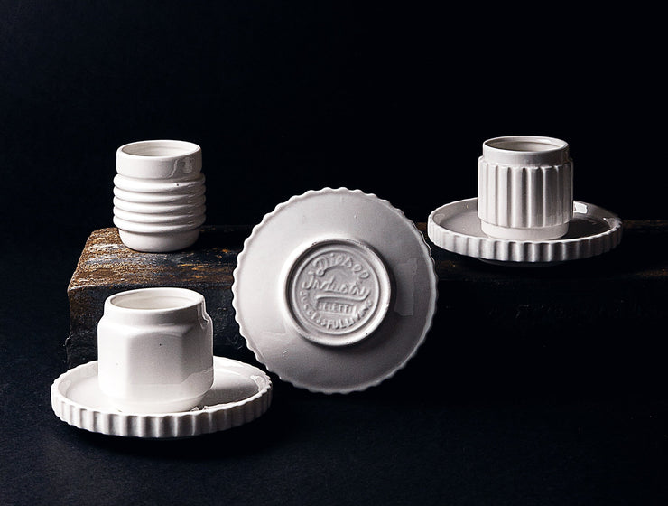 Machine Collection Porcelain Coffee Set design by Seletti