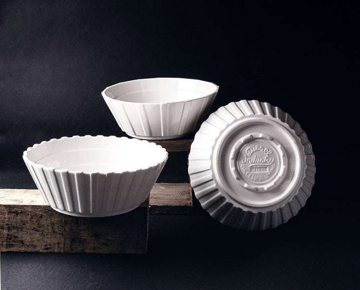 Machine Collection Porcelain Bowls design by Seletti