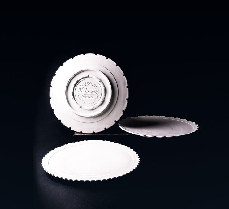 Machine Collection Porcelain Dinner Plates design by Seletti