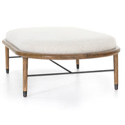 petra oval ottoman by Four Hands 4