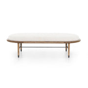 petra oval ottoman by Four Hands 1