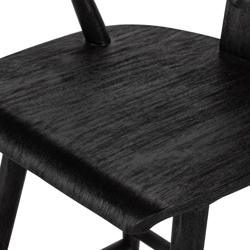 media image for Cecelia Counter Stool in Matte Black - Open Box 4 249