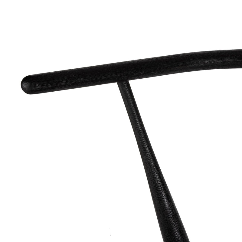 media image for Cecelia Counter Stool in Matte Black - Open Box 9 216