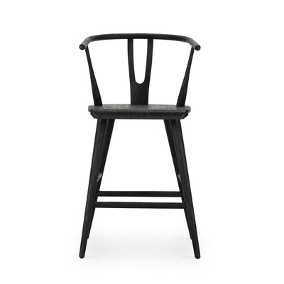 product image for Cecelia Counter Stool in Matte Black - Open Box 1 97