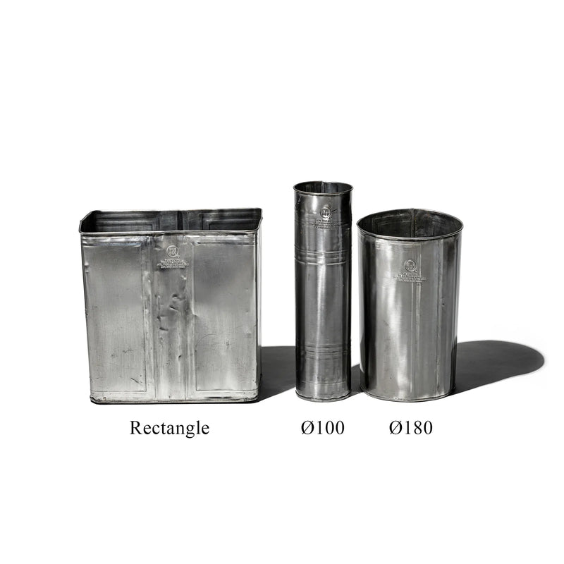 media image for recycle steel trashcan rectangle 5 241