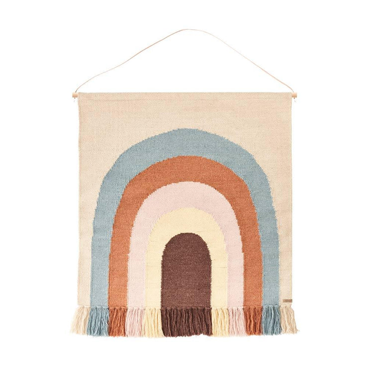 follow the rainbow wall rug design by oyoy 1