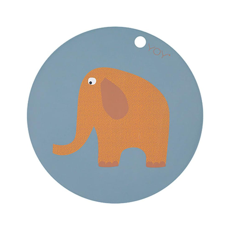 kids elephant placemat by oyoy 1