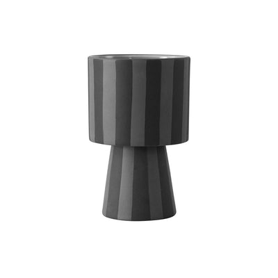 product image of small toppu pot in grey asphalt design by oyoy 1 53