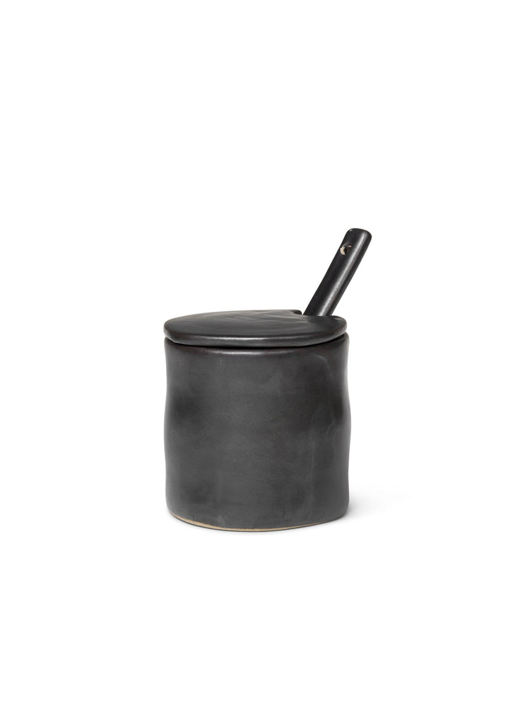 Flow Jar With Spoon by Ferm Living