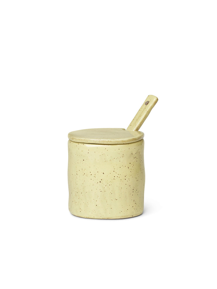 Flow Jar With Spoon by Ferm Living