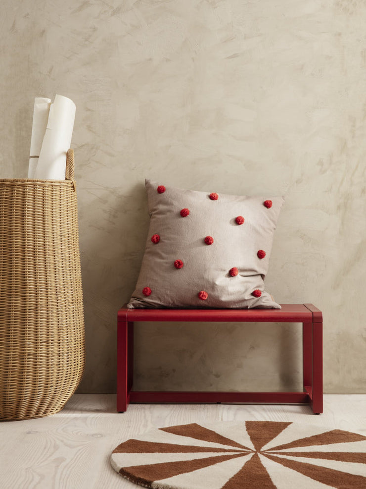 Little Architect Bench in Poppy Red by Ferm Living Room1