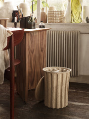 Mingle Wooden Table Legs W68 by Ferm Living-Walnut Room1